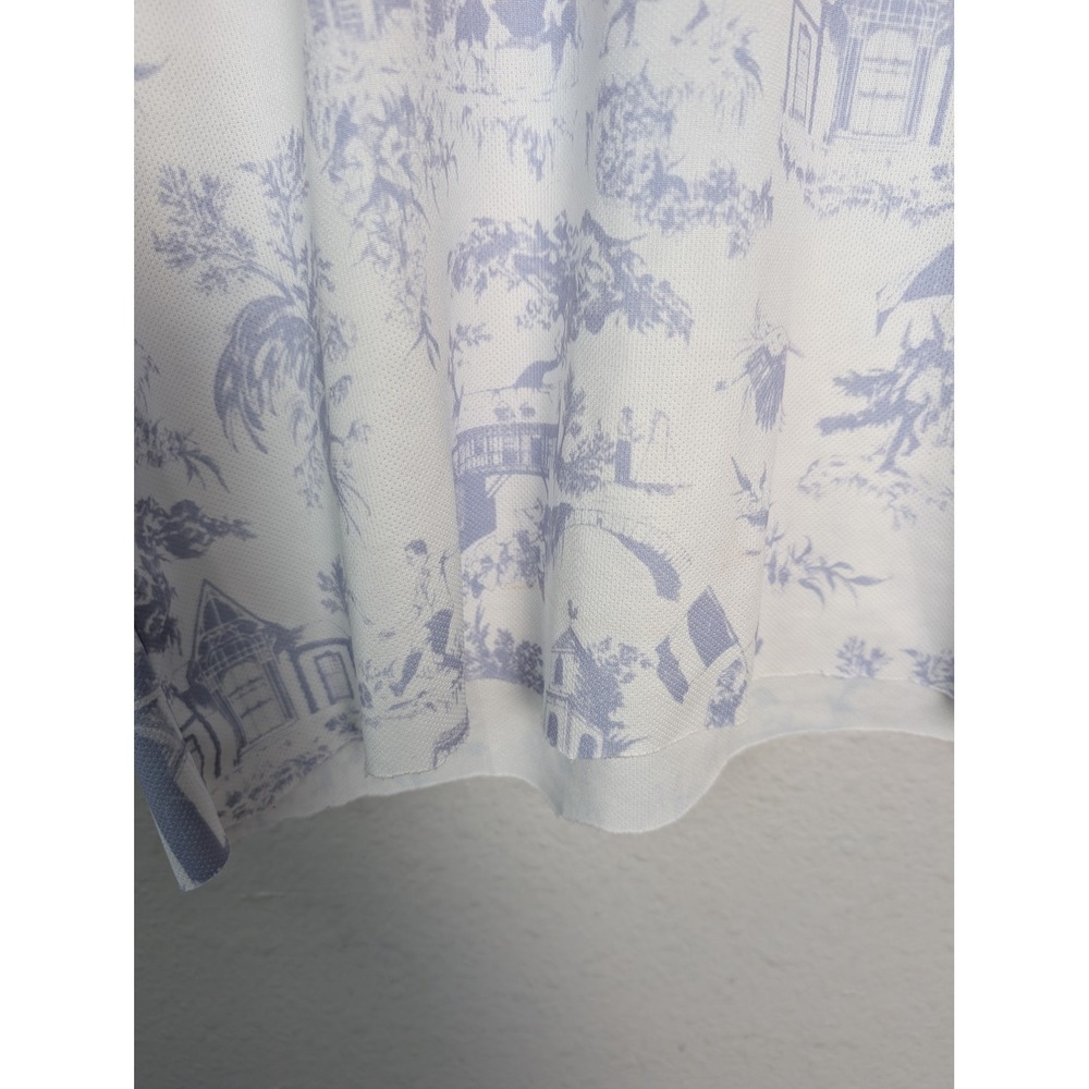 Nike France FFF Toile de Jouy Soccer Jersey White Blue Truko 77 Women XL Cropped - Picture 8 of 8